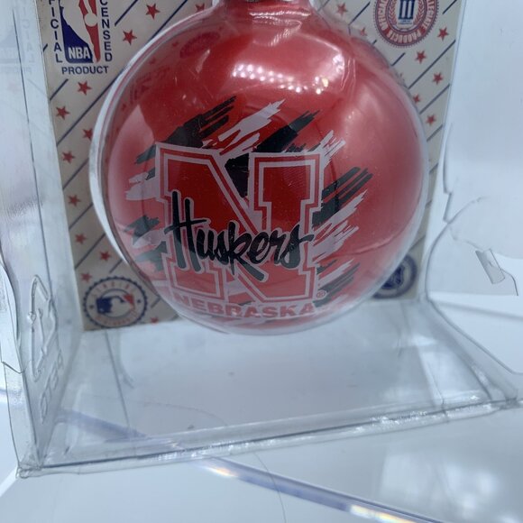 Nebraska Huskers Christmas Ornament Officially Licensed NCAA Collegiate Vintage - Picture 4 of 7